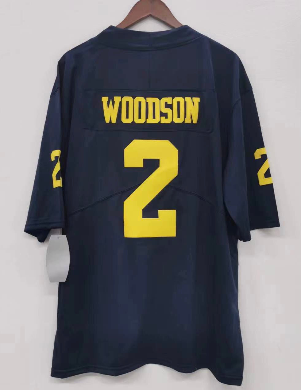 Charles Woodson Michigan Wolverines Jersey NCAA product image 1, provided for visual reference and product detail review
