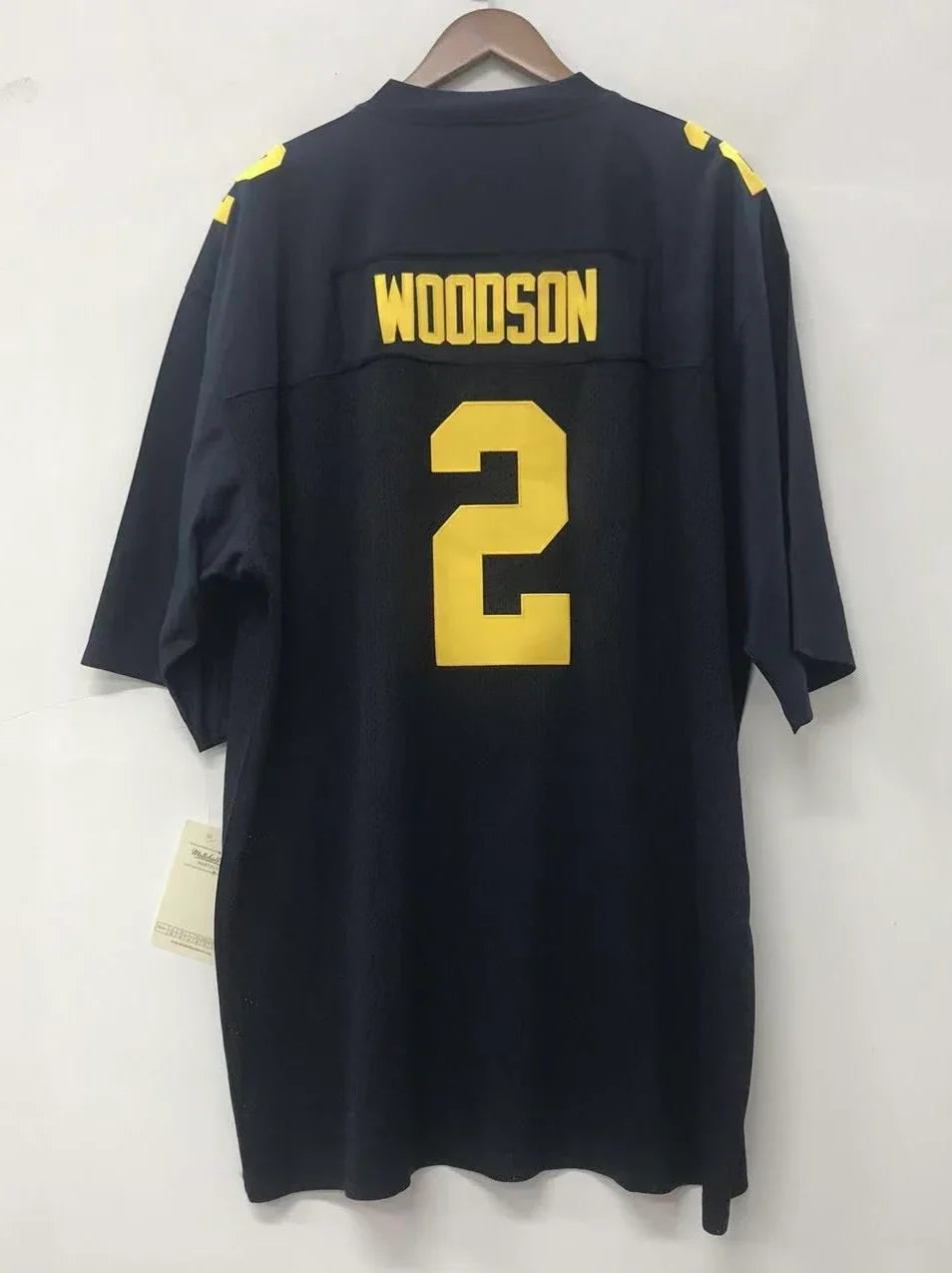 Charles Woodson Michigan Wolverines Jersey Mitchell & Ness product image 1, provided for visual reference and product detail