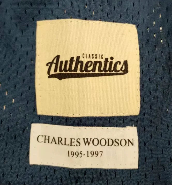 Charles Woodson Michigan Jersey Classic Authentics product image 3, provided for visual reference and product detail review