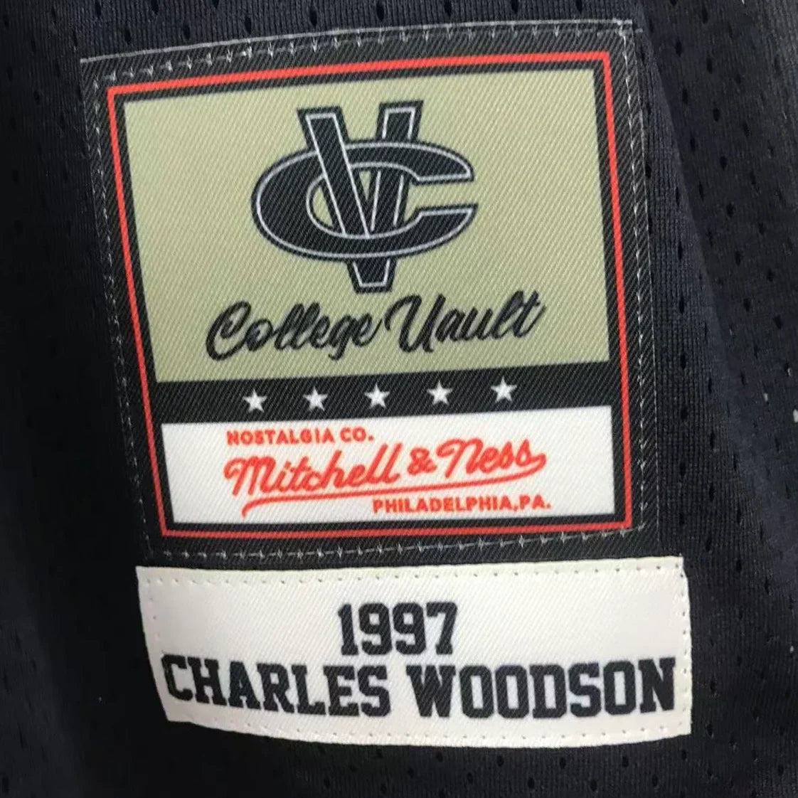 Charles Woodson Michigan Wolverines Jersey Mitchell & Ness product image 3, provided for visual reference and product detail