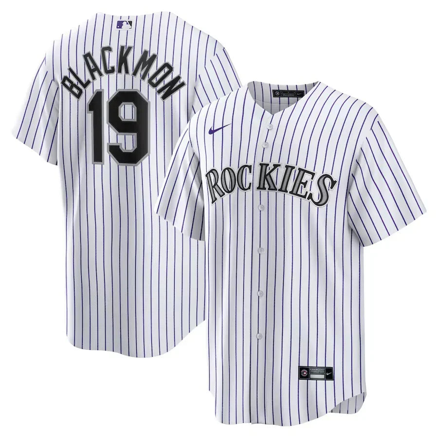 Charlie Blackmon Colorado Rockies Official MLB NIKE Jersey product image 1, provided for visual reference and product detail