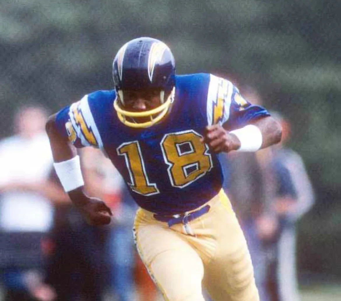 Charlie Joiner San Diego Chargers NFL Mitchell & Ness Jersey product image 3, provided for visual reference and product
