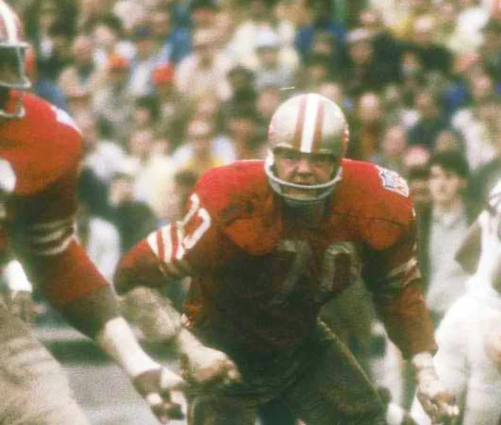 Charlie Krueger 1969 San Francisco 49ers Jersey Mitchell & Ness product image 4, provided for visual reference and product