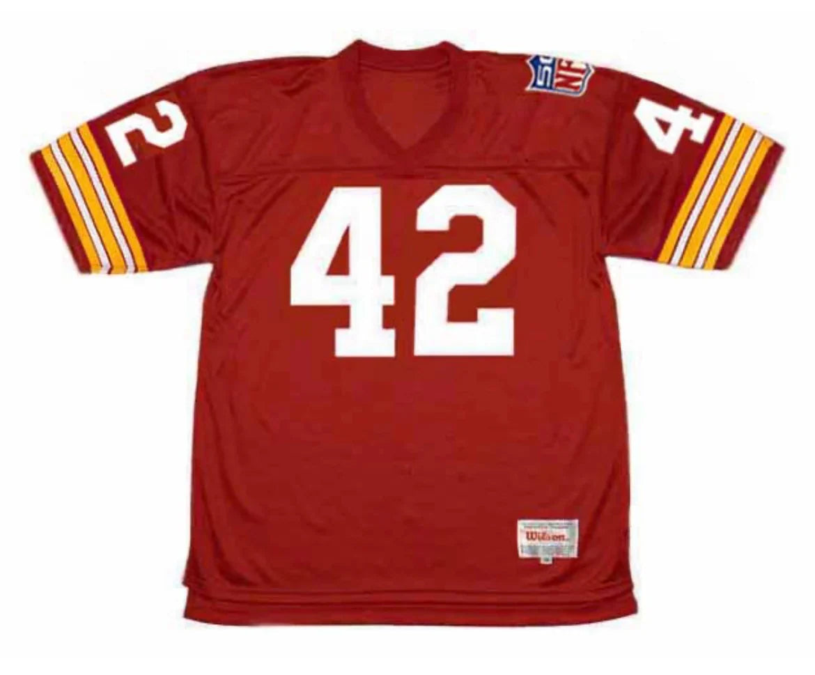 Charlie Taylor 1969 Washington Redskins Commanders Official NFL Mitchell & Ness Jersey Red product image 2, provided for