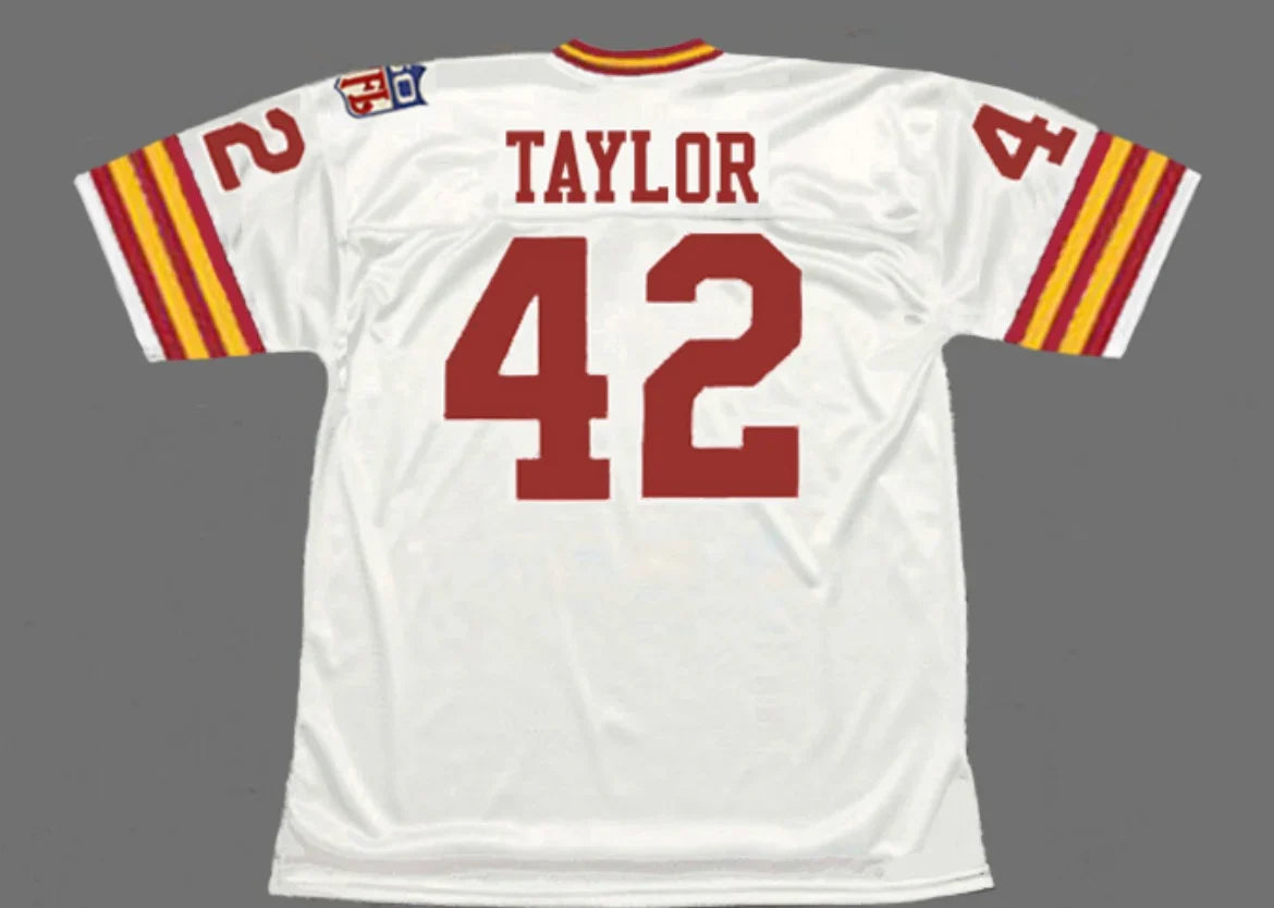 Charlie Taylor 1969 Washington Redskins Commanders Official NFL Mitchell & Ness Jersey White product image 1, provided for