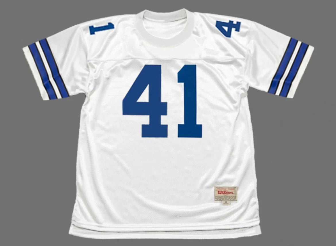 Charlie Waters 1977 Dallas Cowboys Official NFL Jersey Mitchell & Ness product image 2, provided for visual reference and
