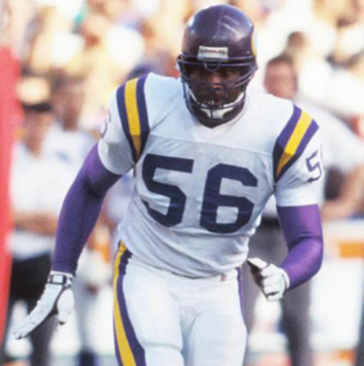 Chris Doleman Minnesota Vikings Jersey Mitchell & Ness white product image 3, provided for visual reference and product
