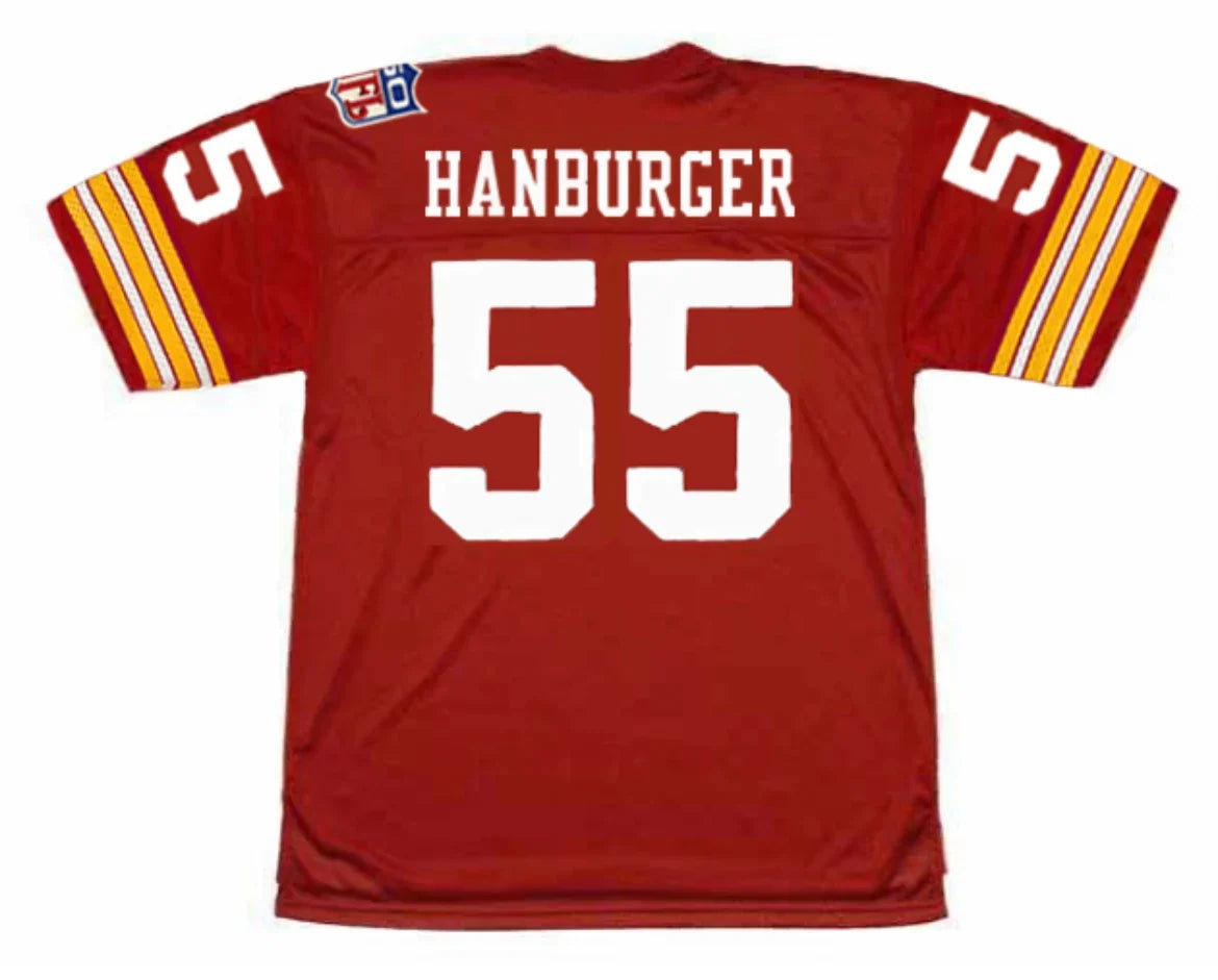 Chris Hanburger 1969 Washington Redskins Commanders Official NFL Mitchell & Ness Jersey Red product image 1, provided for