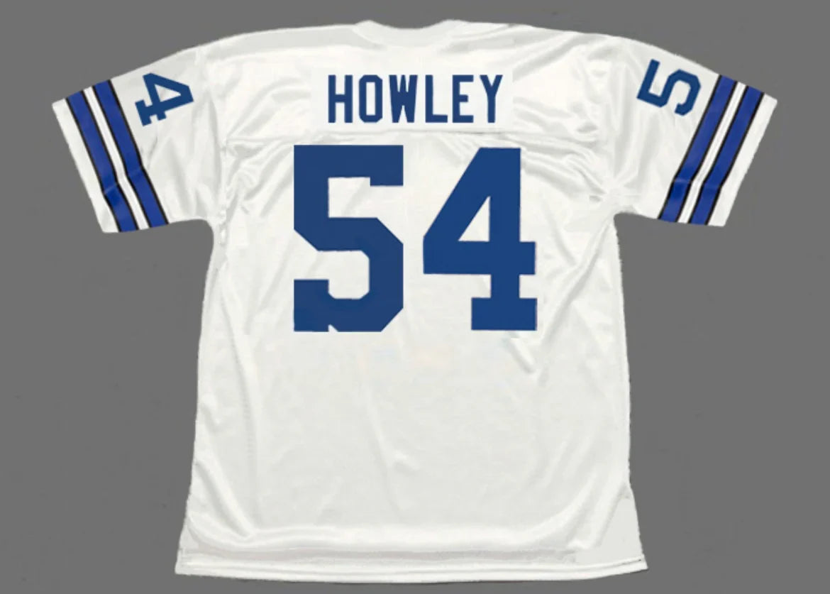 Chuck Howley Dallas Cowboys Official NFL Jersey Mitchell & Ness white product image 1, provided for visual reference and