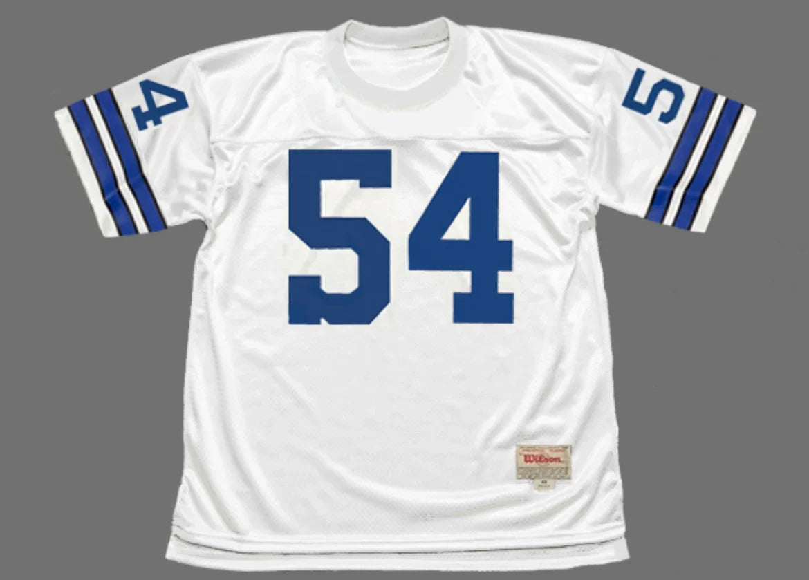 Chuck Howley Dallas Cowboys Official NFL Jersey Mitchell & Ness white product image 2, provided for visual reference and