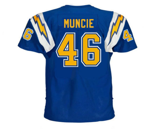 Chuck Muncie San Diego Chargers NFL Mitchell & Ness Jersey product image 1, provided for visual reference and product detail