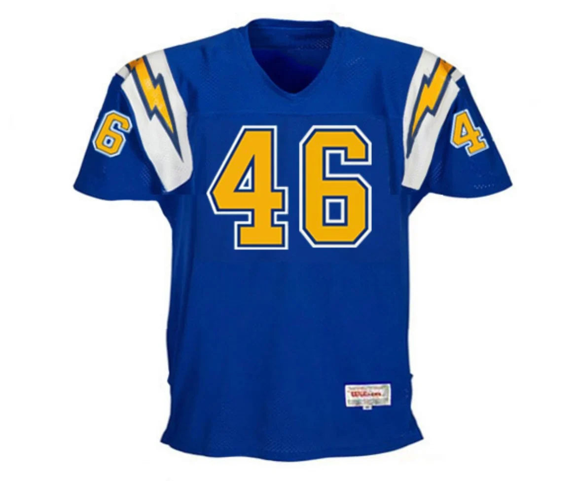 Chuck Muncie San Diego Chargers NFL Mitchell & Ness Jersey product image 2, provided for visual reference and product detail