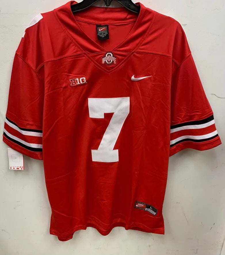 CJ Stroud Ohio State Buckeyes Jersey red Nike product image 3, provided for visual reference and product detail review