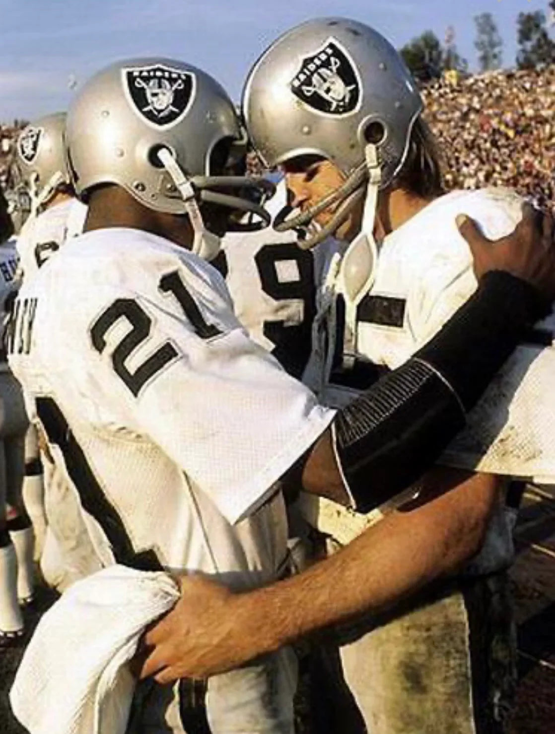 Cliff Branch Oakland Raiders Mitchell & Ness Jersey white product image 4, provided for visual reference and product detail