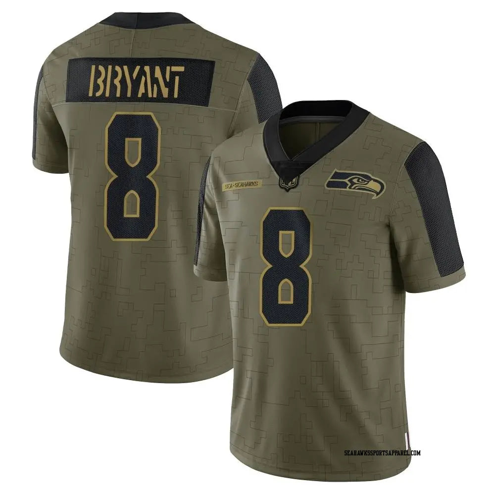 Coby Bryant Seattle Seahawks Official NFL Jersey Nike Salute to Service product image 1, provided for visual reference and
