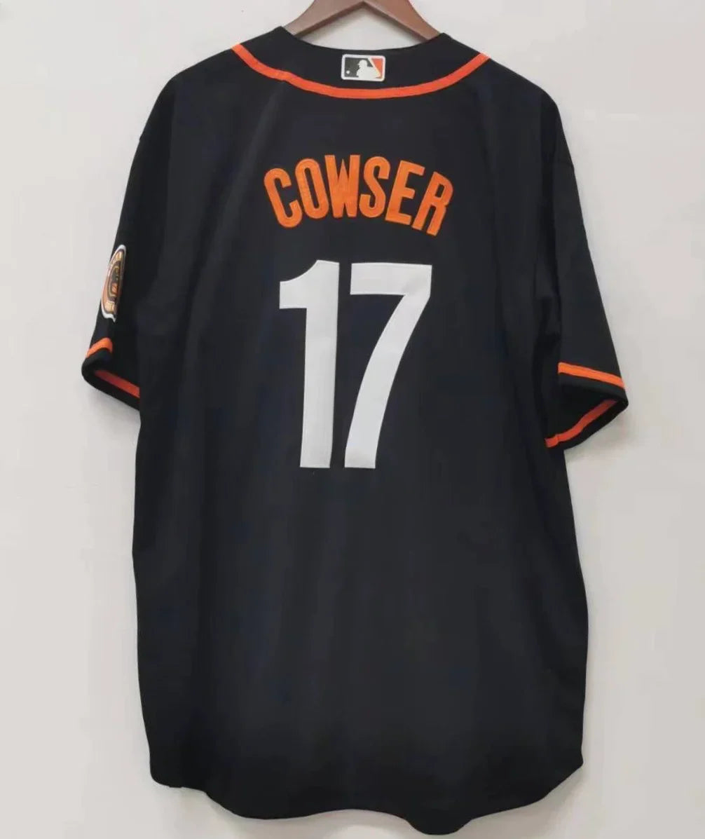 Colton Cowser Baltimore Orioles jersey Nike black product image 1, provided for visual reference and product detail review