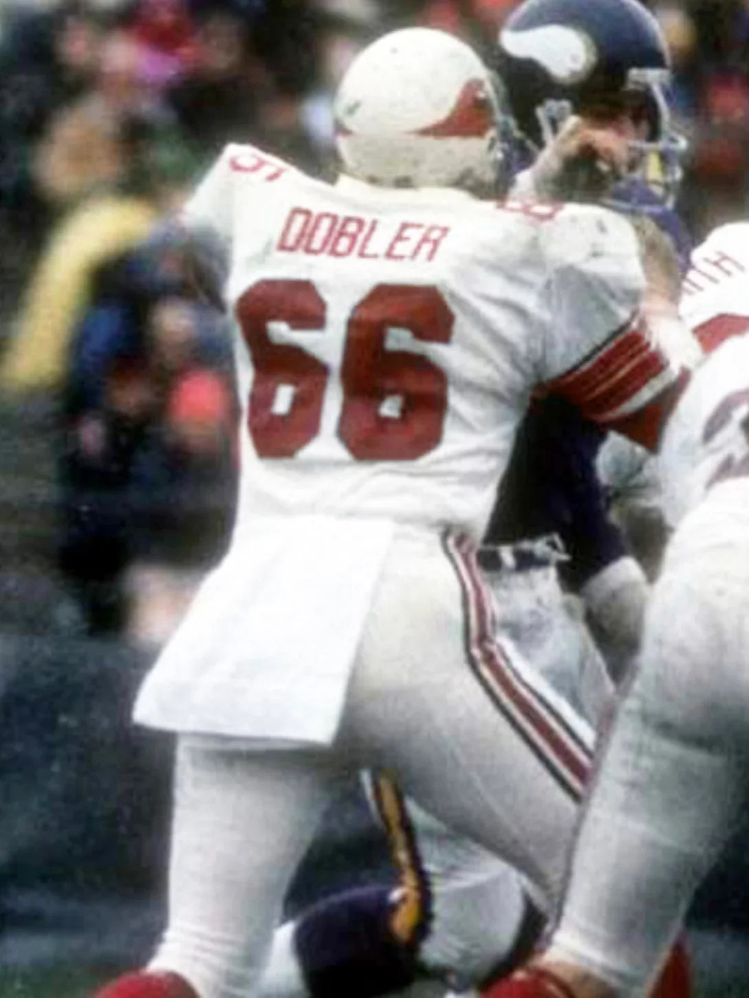 Conrad Dobler St. Louis Cardinals NFL Mitchell & Ness Jersey white product image 4, provided for visual reference and