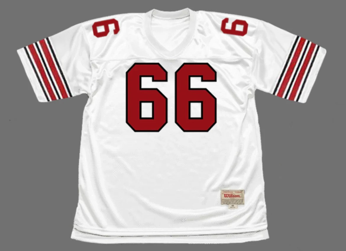 Conrad Dobler St. Louis Cardinals NFL Mitchell & Ness Jersey white product image 2, provided for visual reference and