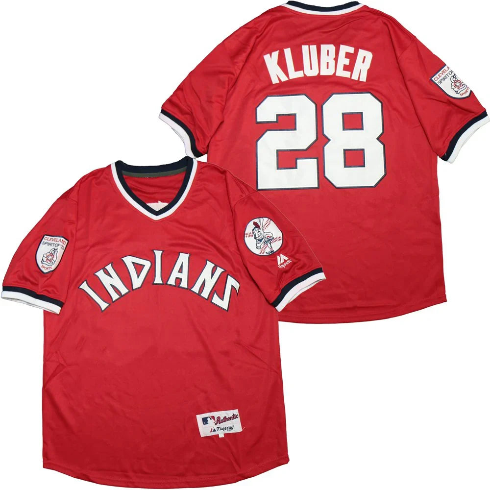 Corey Kluber Cleveland Indians Jersey Majestic product image 1, provided for visual reference and product detail review