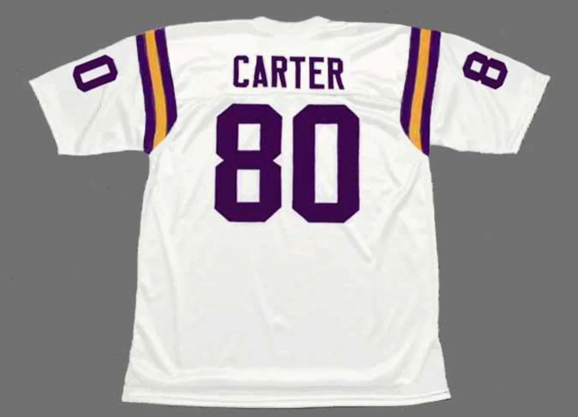 Cris Carter 1994 Minnesota Vikings NFL Mitchell & Ness Jersey product image 1, provided for visual reference and product