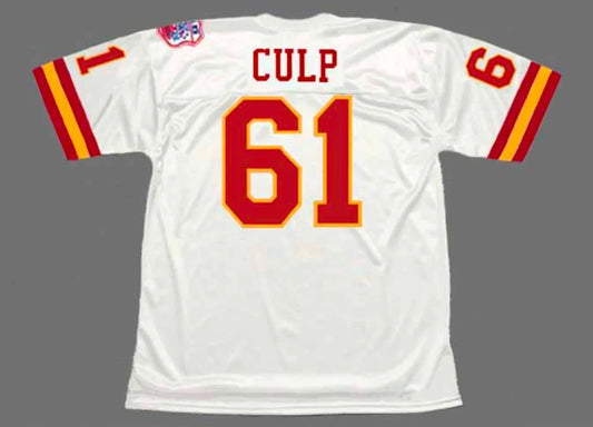 Curley Culp 1969 Kansas City Chiefs NFL Mitchell & Ness Jersey red product image 1, provided for visual reference and