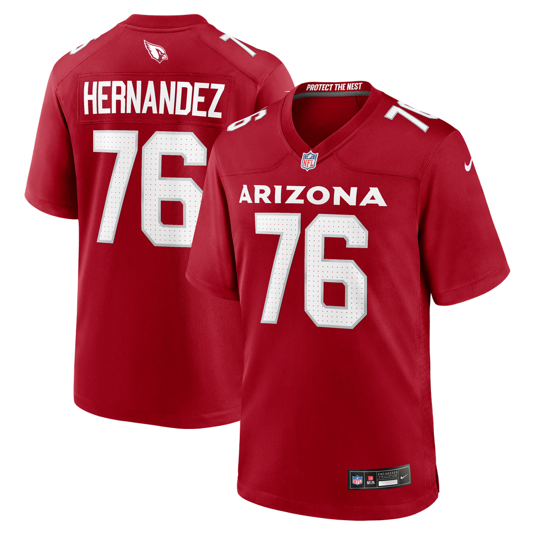 Men's Arizona Cardinals Will Hernandez Nike Cardinal Team product image 1