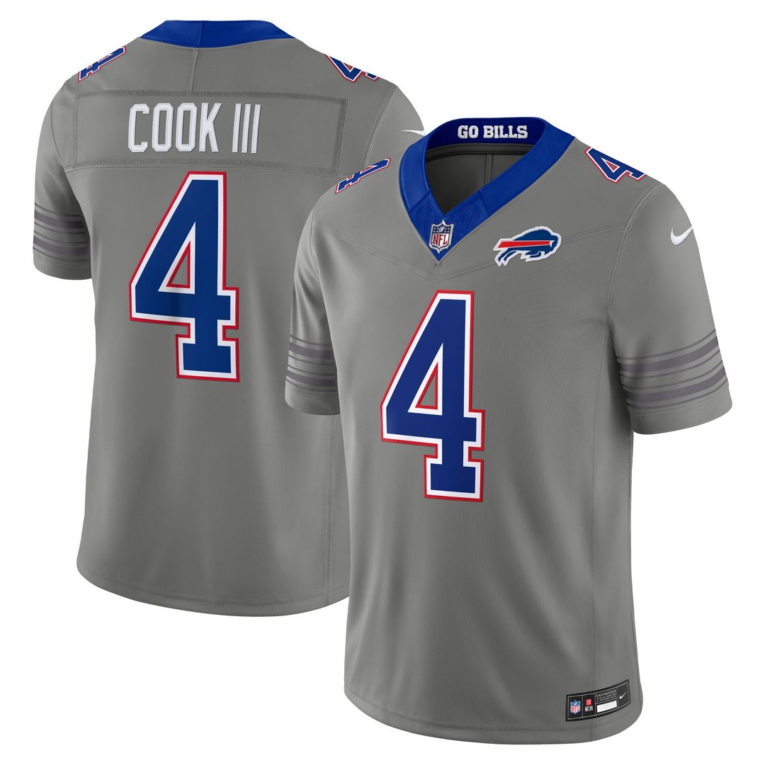 Men's Buffalo Bills James Cook III Nike Royal Team Vapor product image 6