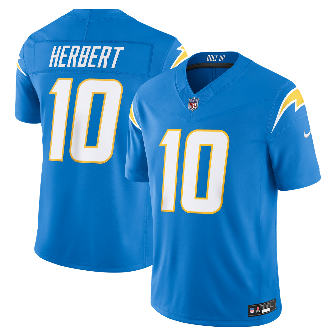 Men's Los Angeles Chargers Justin Herbert Nike Powder Blue product image 15