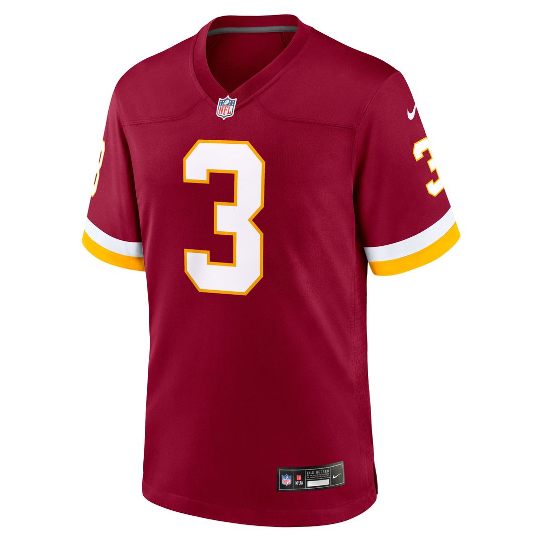Men's Washington Commanders Stefon Diggs Nike Burgundy Game product image 2