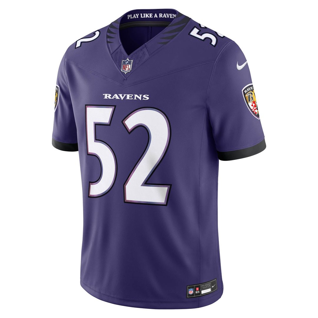Men's Baltimore Ravens Ray Lewis Nike Purple Vapor F.U.S.E. product image 2
