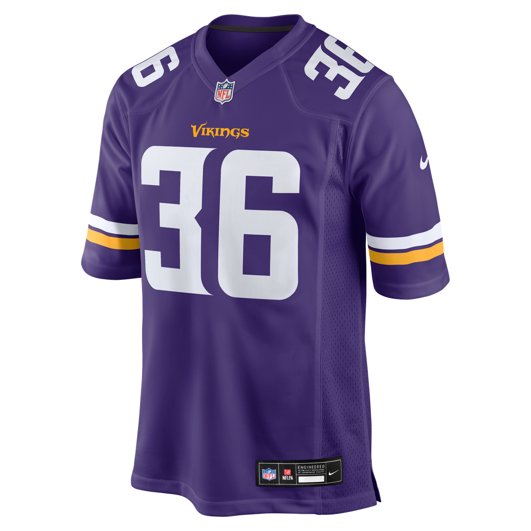 Men's Minnesota Vikings Zavier Scott Nike Purple Team Game product image 2