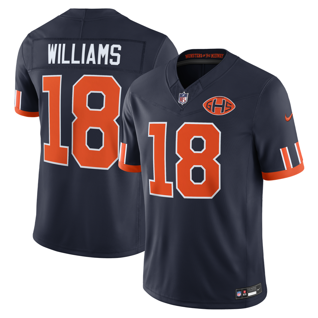 Men's Chicago Bears Caleb Williams Nike Navy 2026 Rivalries product image 1