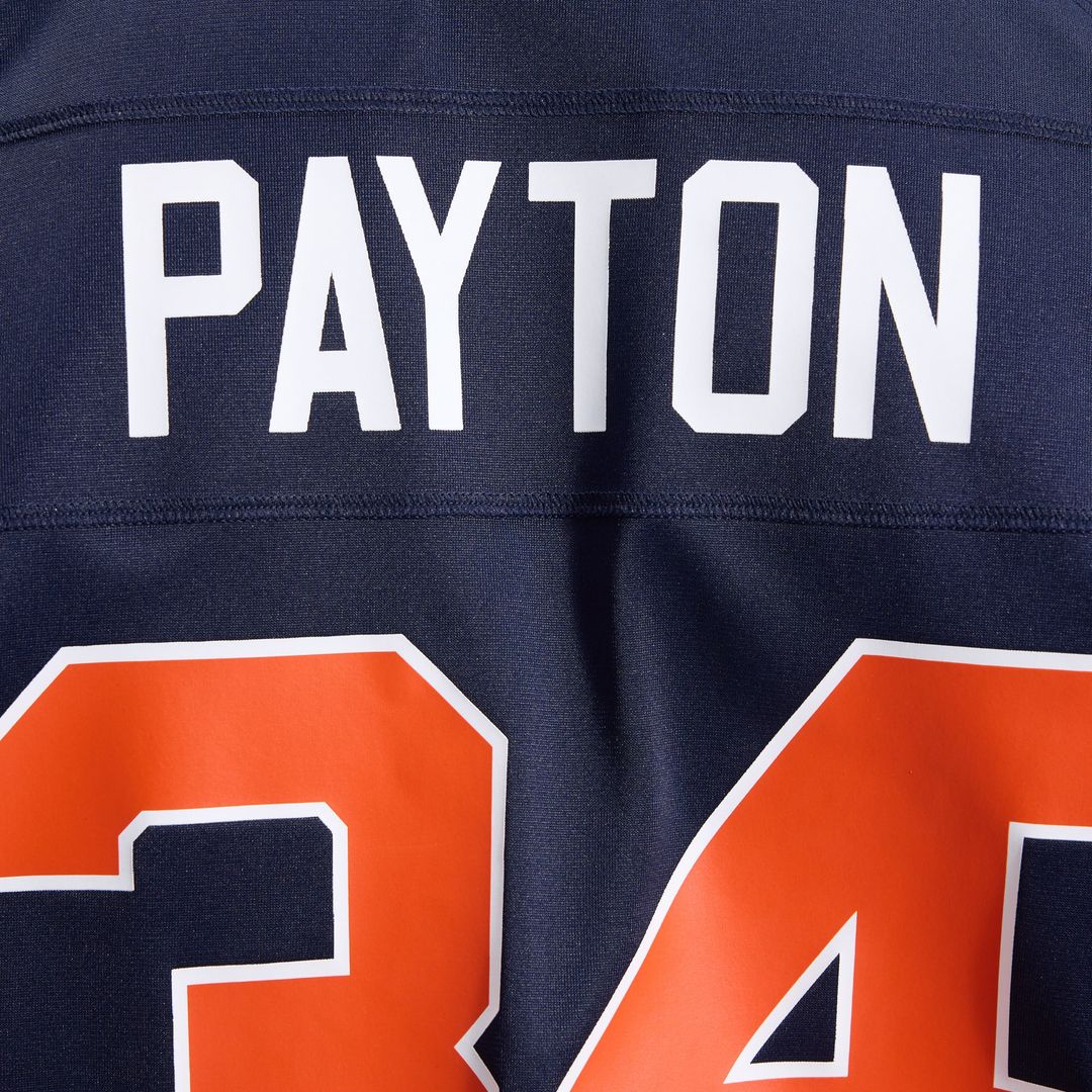 Men's Chicago Bears Walter Payton Nike Navy 2026 Rivalries product image 15