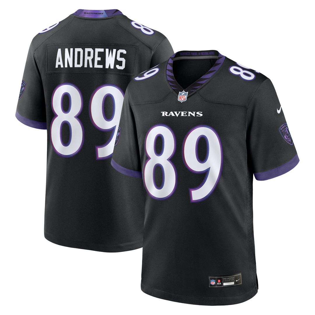 Men's Baltimore Ravens Mark Andrews Nike Purple Team Game product image 7