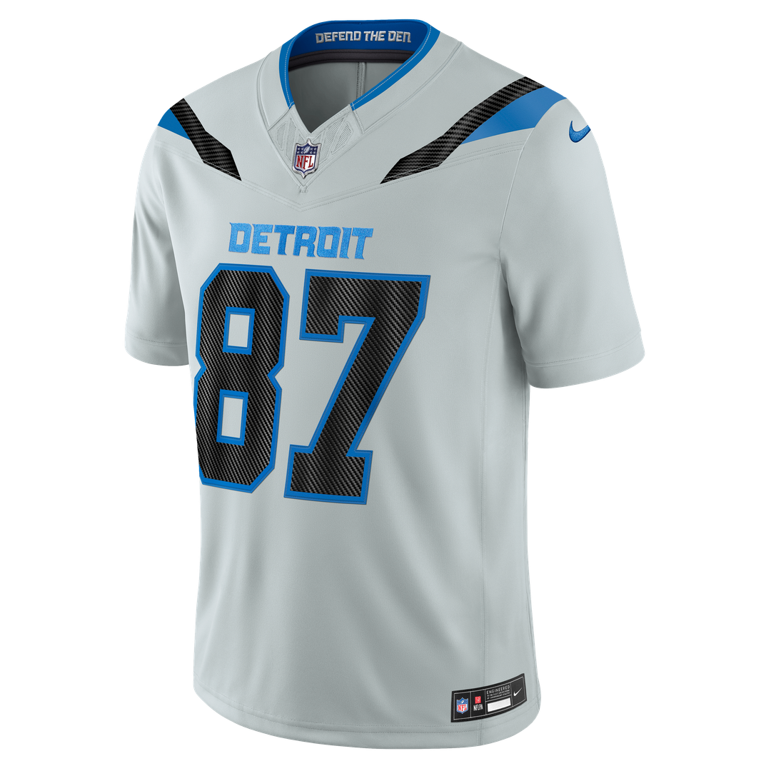 Men's Detroit Lions Sam LaPorta Nike Silver 2026 Rivalries product image 2