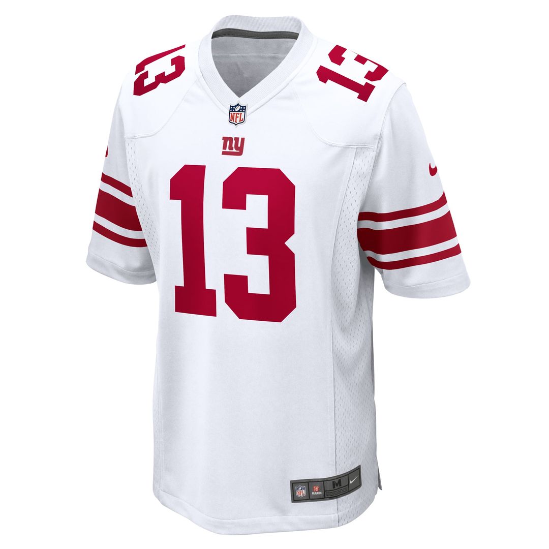 Men's New York Giants Jalin Hyatt Nike White Game Jersey product image 5