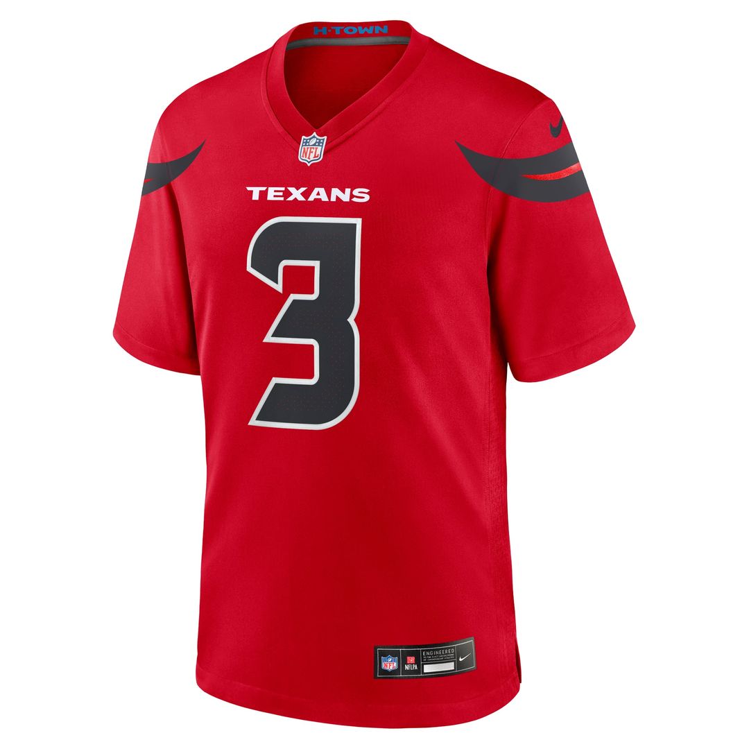 Men's Houston Texans Tank Dell Nike Navy Game Jersey product image 21