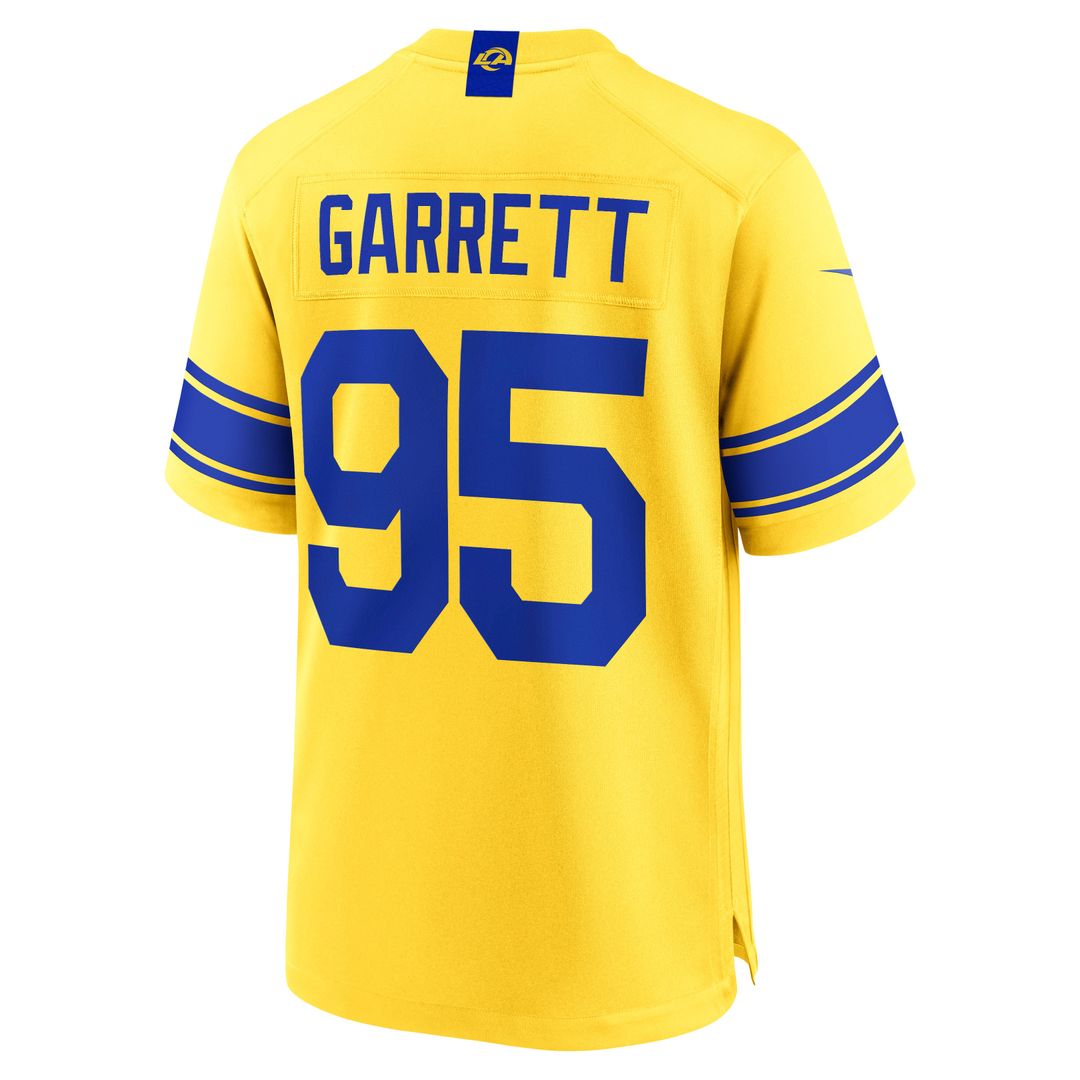 Men's Los Angeles Rams Myles Garrett Nike Royal Game Jersey product image 9