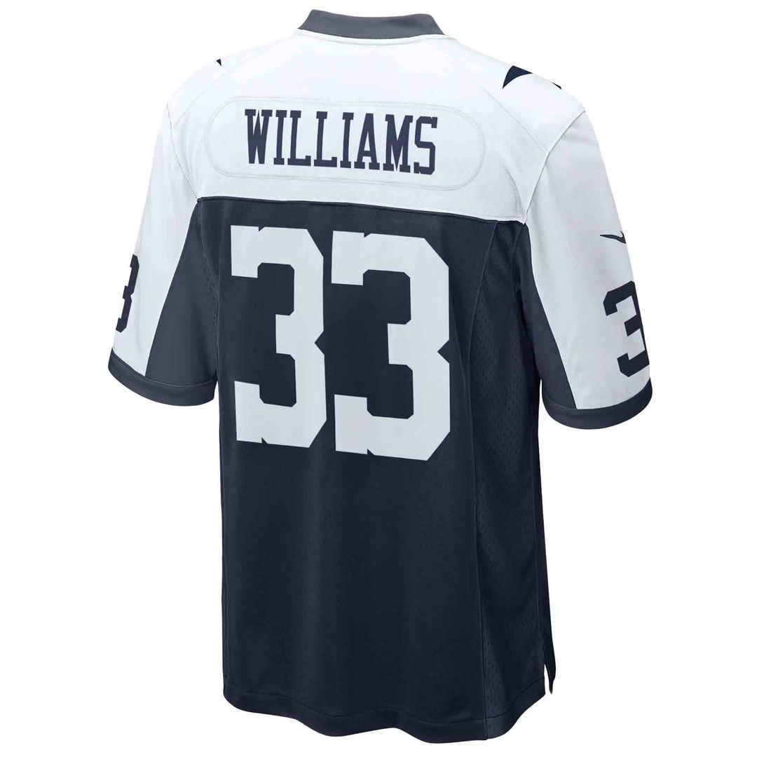 Men's Dallas Cowboys Javonte Williams Nike Navy Alternate product image 7