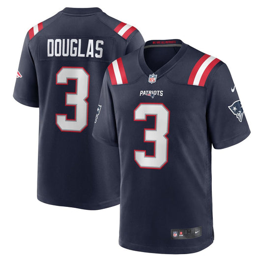 Men's New England Patriots Demario Douglas Nike Navy Game product image 1