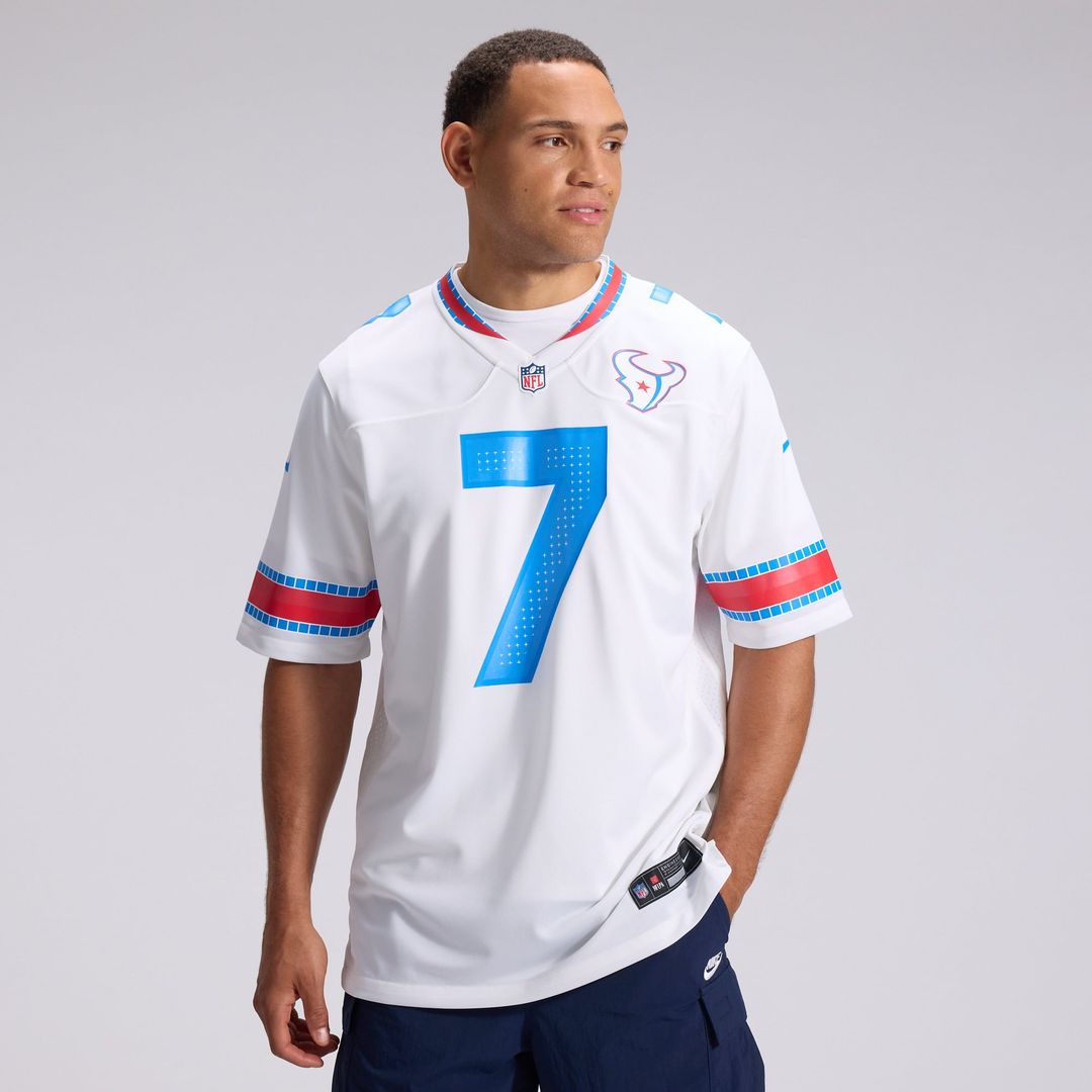 Men's Houston Texans C.J. Stroud Nike White 2026 Rivalries product image 2