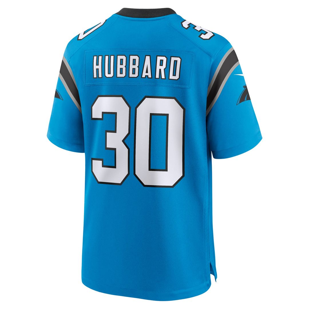 Men's Carolina Panthers Chuba Hubbard Nike Black Team Game product image 15