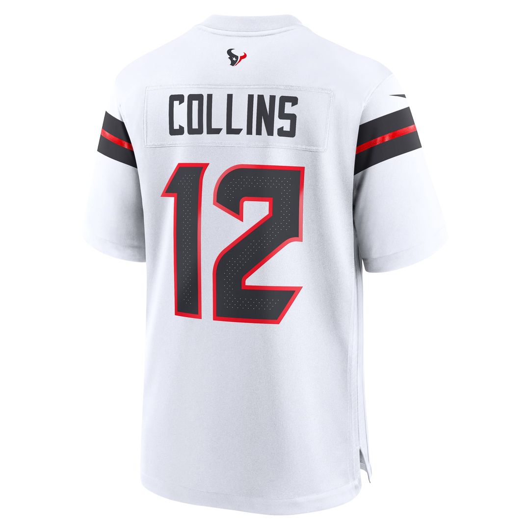 Men's Houston Texans Nico Collins Nike White Game Jersey product image 6
