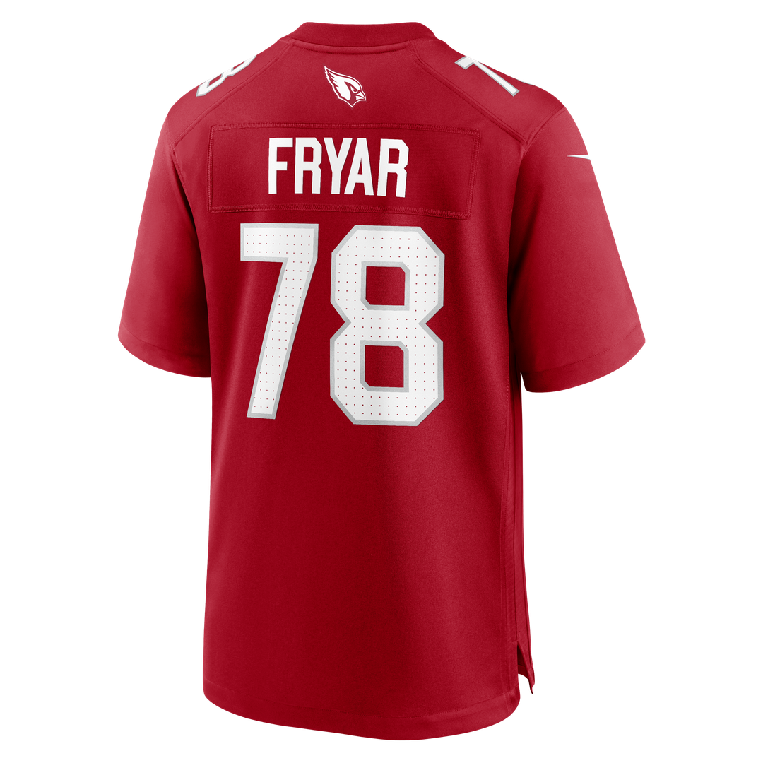 Men's Arizona Cardinals Josh Fryar Nike Cardinal Team Game product image 3