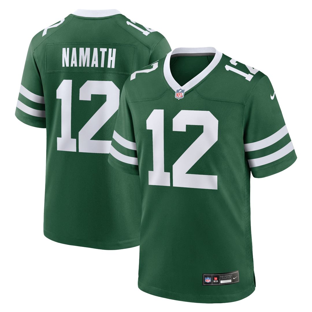 Men's New York Jets Joe Namath Nike Legacy Black Alternate product image 16