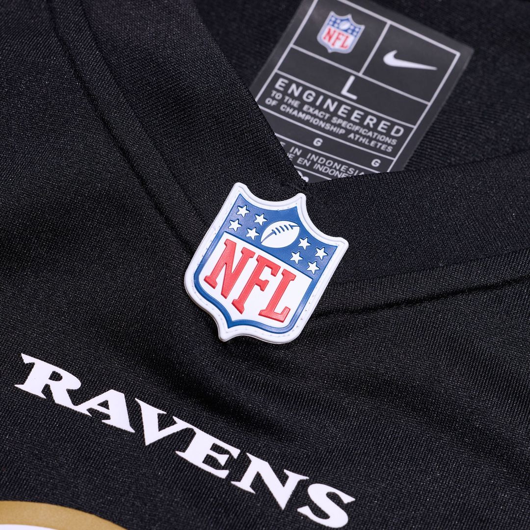 Men's Baltimore Ravens Lamar Jackson Nike Black Alternate product image 4