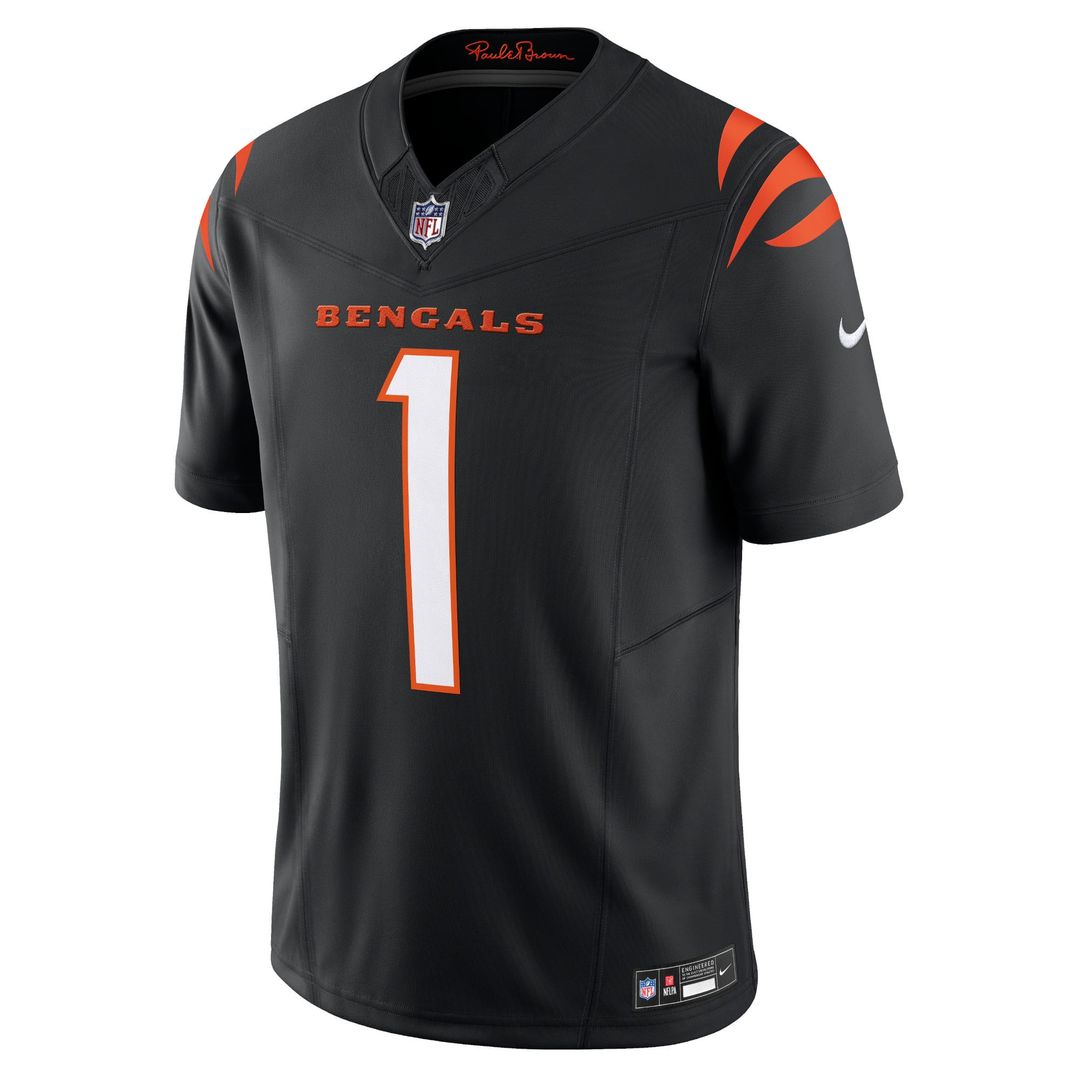 Men's Cincinnati Bengals Ja'Marr Chase Nike Black Vapor product image 2