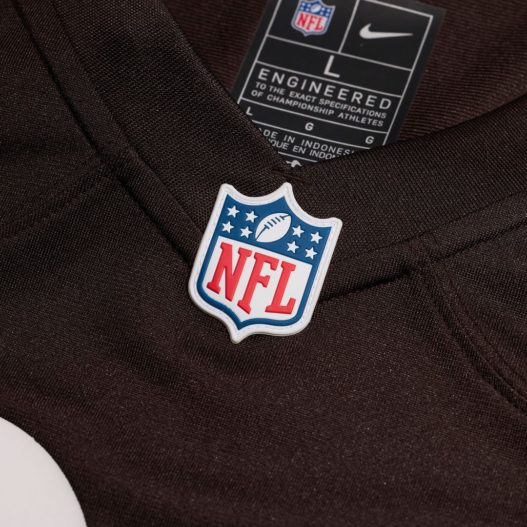 Men's Cleveland Browns Luke Wypler Nike Brown Team Game product image 4
