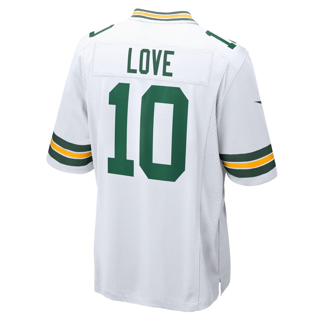 Men's Green Bay Packers Jordan Love Nike White Game Jersey product image 3