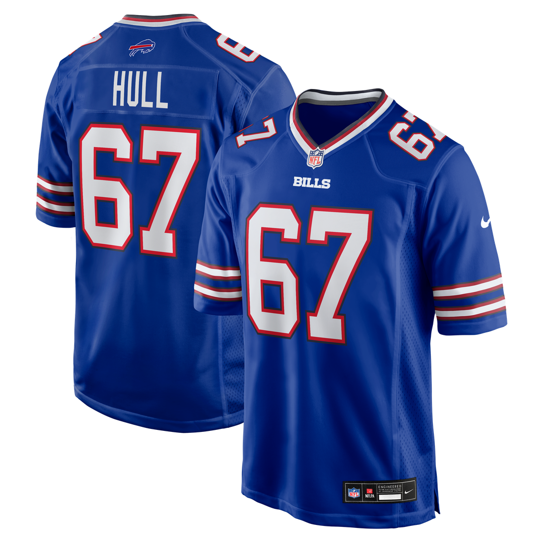Men's Buffalo Bills Kent Hull Nike Royal Game Retired product image 1
